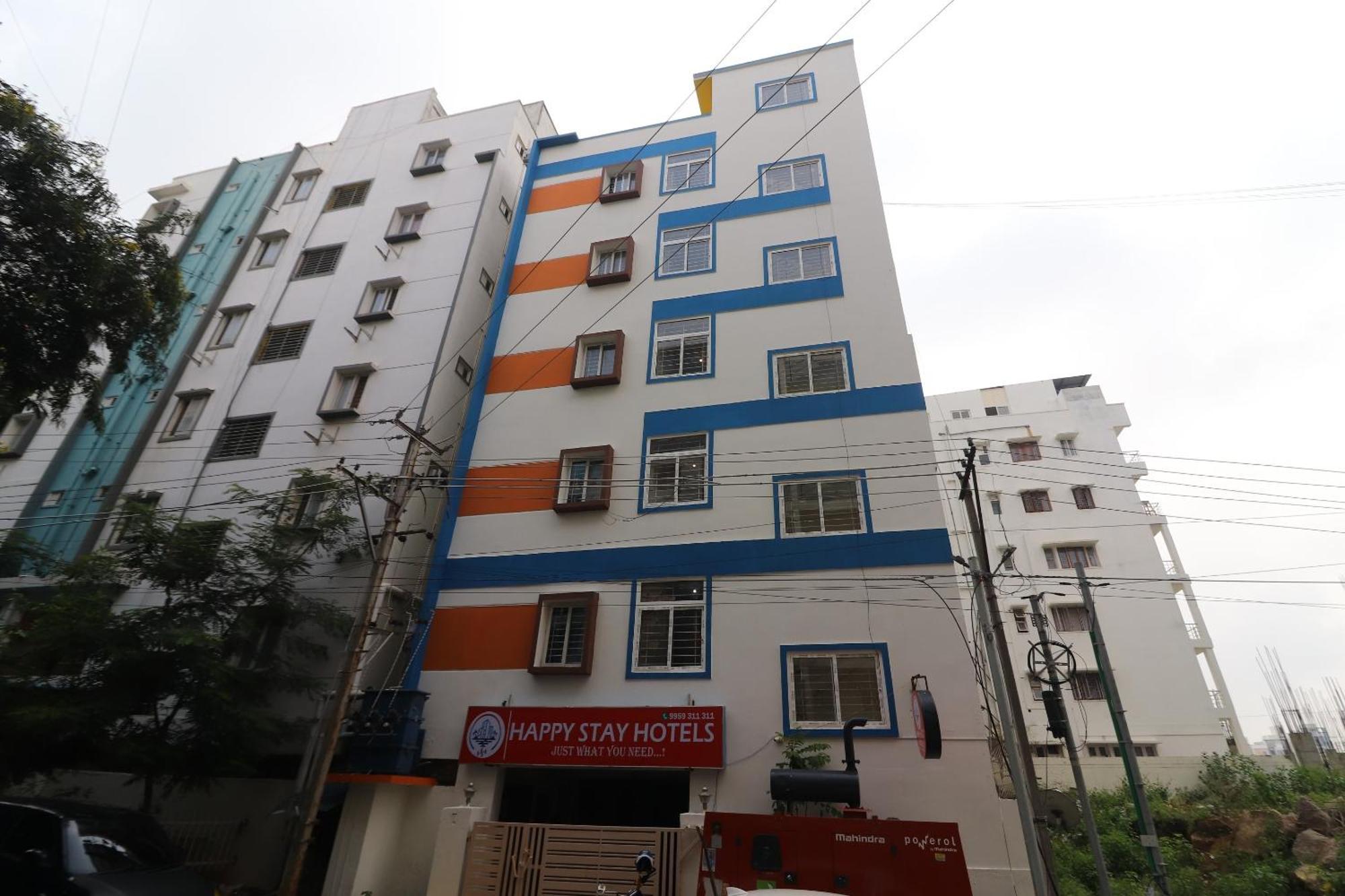 Oyo Happy Stay Hotels Hyderabad Exterior foto