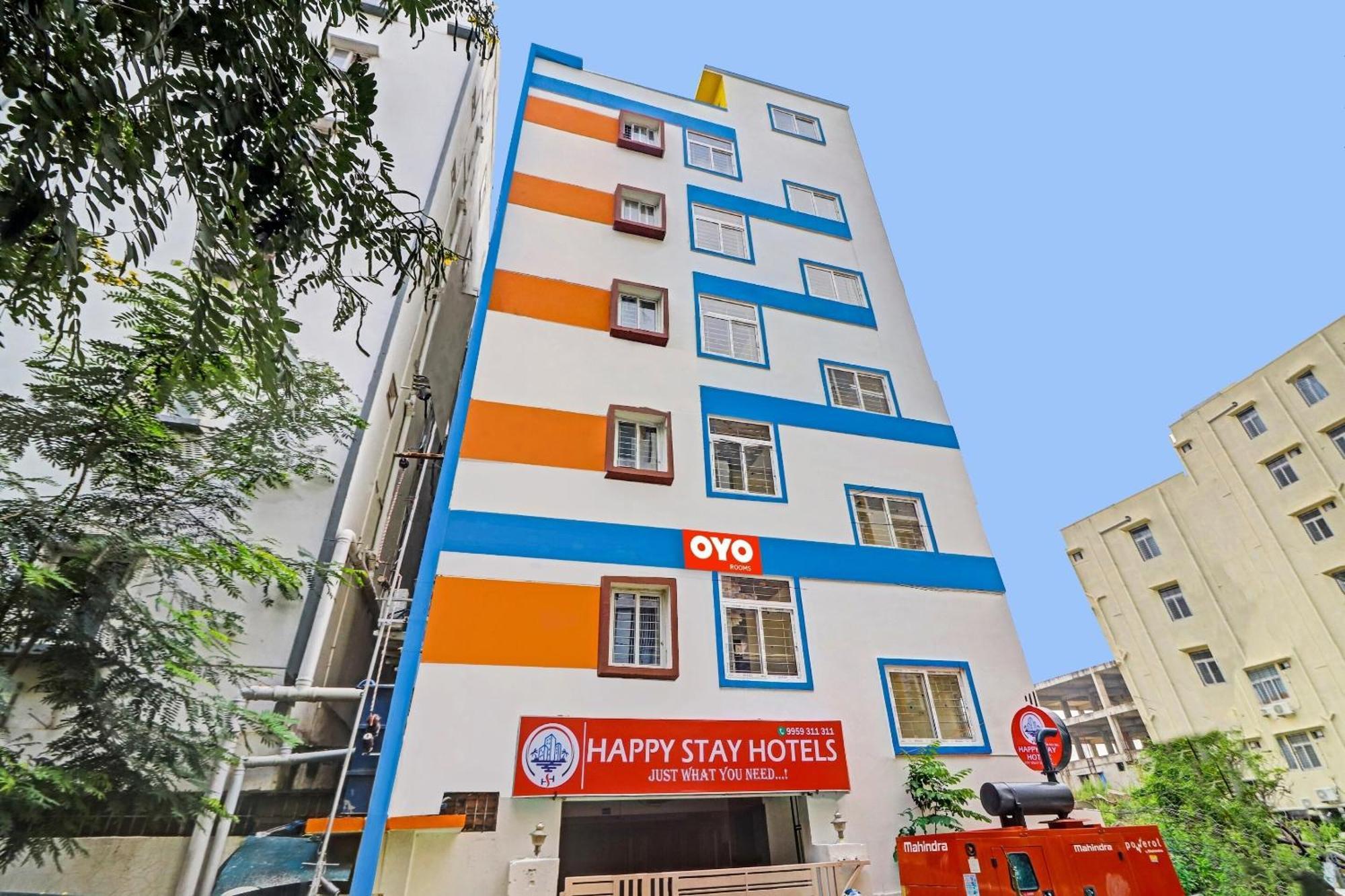 Oyo Happy Stay Hotels Hyderabad Exterior foto